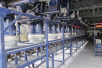 摩擦材料混料系统自动称量